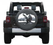 Wildlife Series Soft Tire Cover - American Eagle