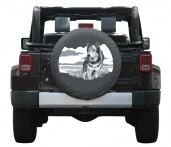 Wildlife Series Soft Tire Cover - Wolf