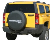Soft Tire Cover - Hummer H3 (05-10)  - Non-reflective Logo