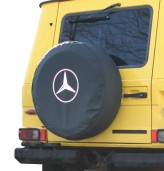 Soft Tire Cover - Mercedes G-Class - Reflective Logo