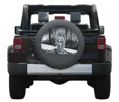 Wildlife Series Soft Tire Cover - Mountain Lion